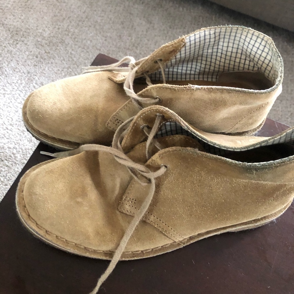 Clarks booties!